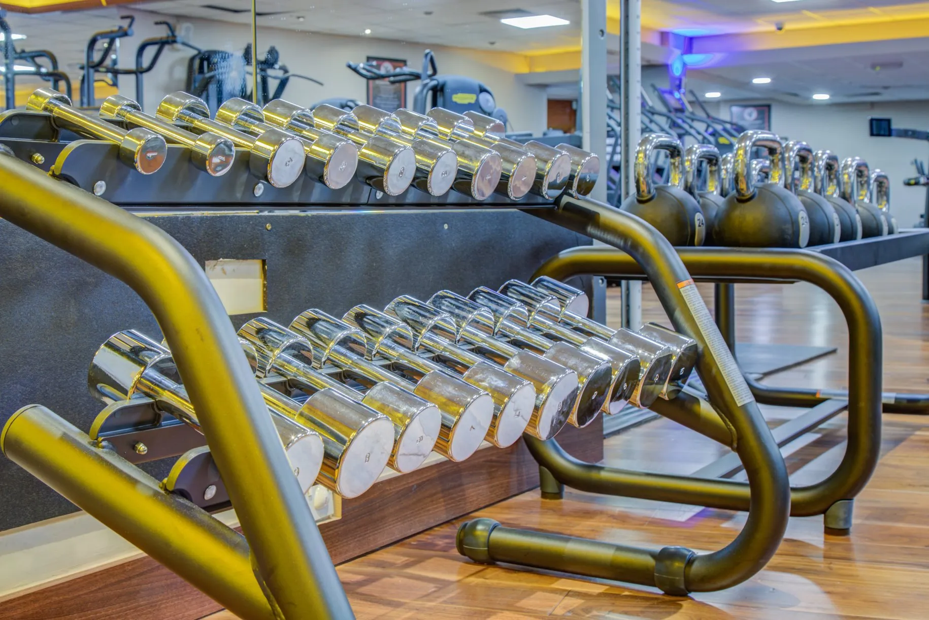 Dumbbell racks