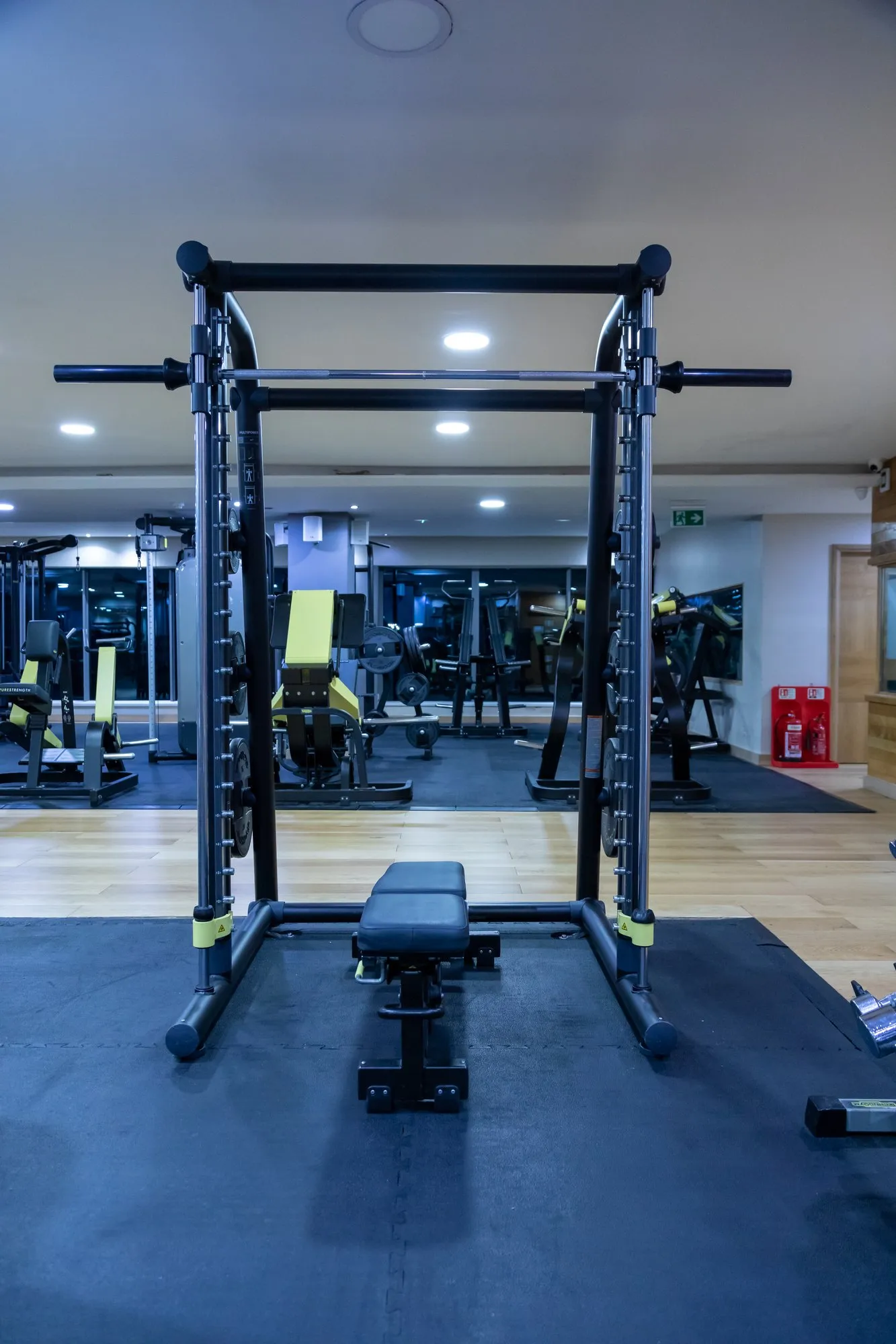 Power rack and bench
